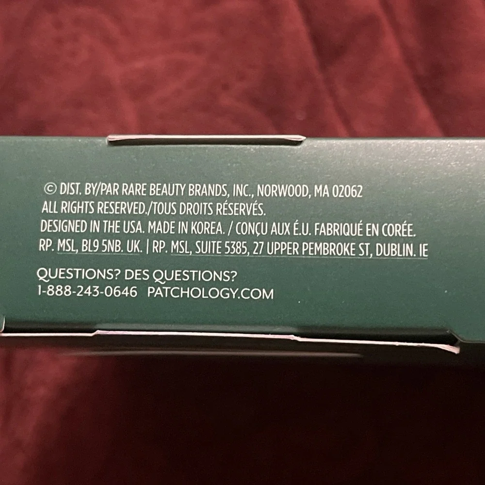 NIB NEW Patchology On The Fly Travel Facial Kit Great‎ Bon Voyage Gift , Wedding